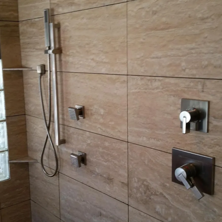Shower fixture installation for Gas Line Repair in Kaukauna